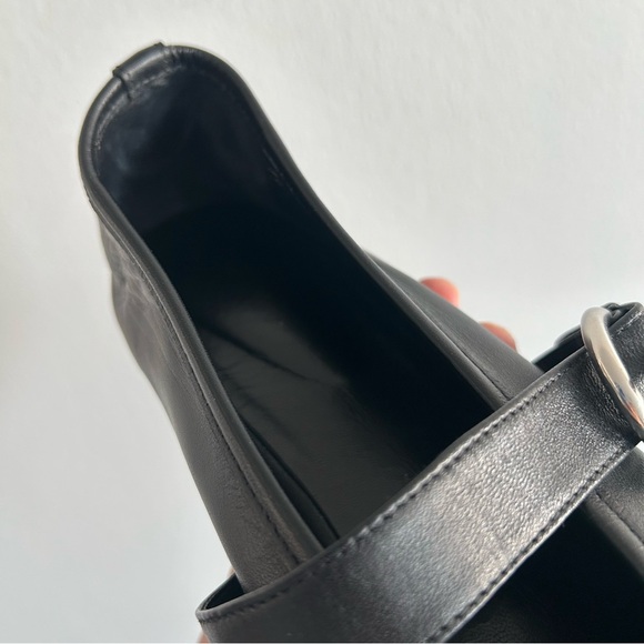 Maguire Aveiro Maryjane Ballerina Black Leather Shoes - Picture 10 of 16